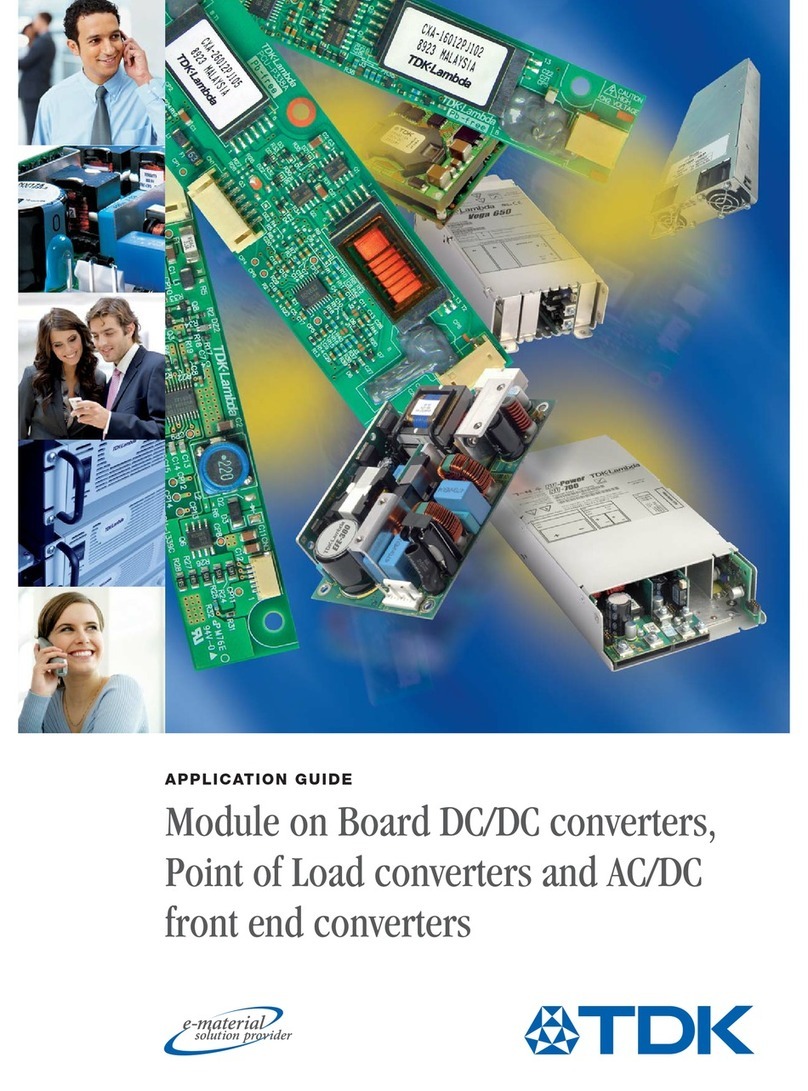 TDK Power Supply/DC to DC Converter/CCFL... Application guide TDK Power Supply/DC to DC Converter/CCFL... Application guide