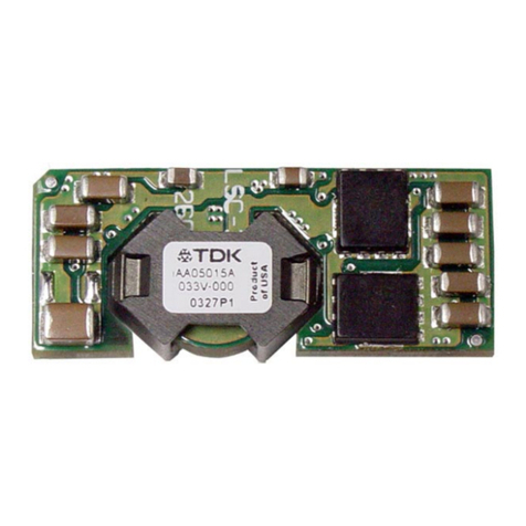 TDK Metamere iAA Series Reference guide