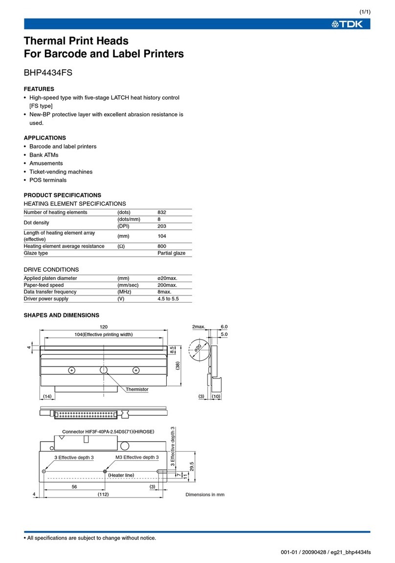 TDK BHP4434FS Specifications