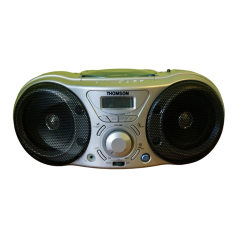 THOMSON Disc Player TM9235 EN User manual