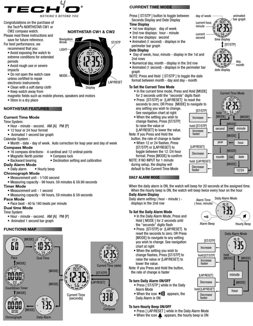 Tech4o Northstar CW1 manual