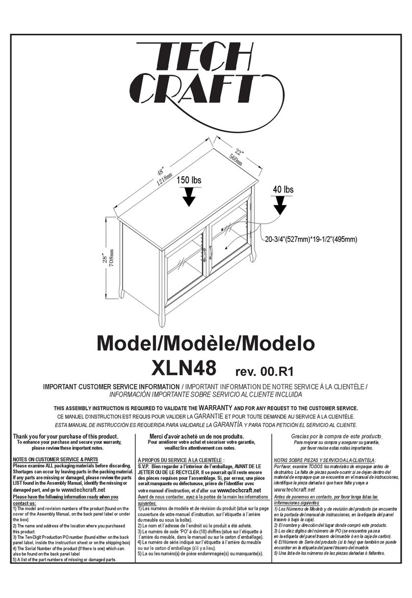 Tech Craft XLN48 User manual