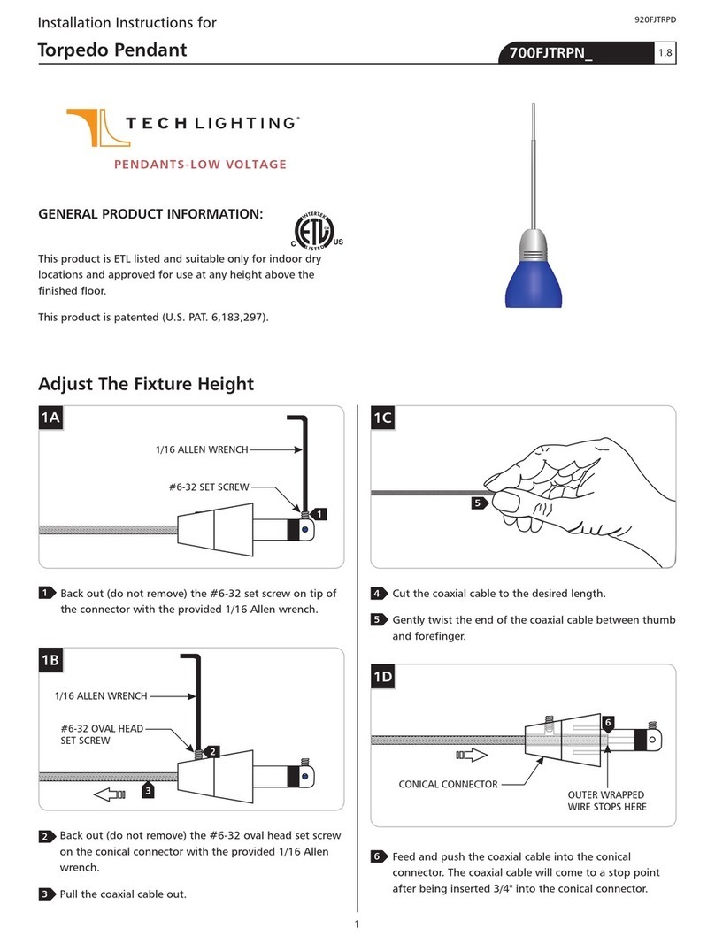 TECHLIGHTING 700FJTRPN_ User manual