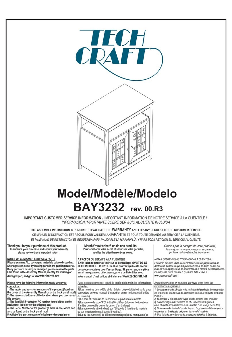Tech Craft BAY3232 User manual