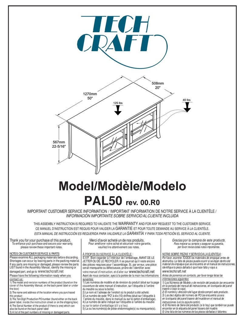 Tech Craft PAL50 User manual Tech Craft PAL50 User manual