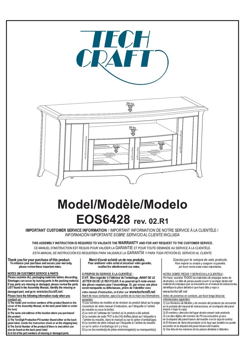 Tech Craft EOS6428 User manual Tech Craft EOS6428 User manual