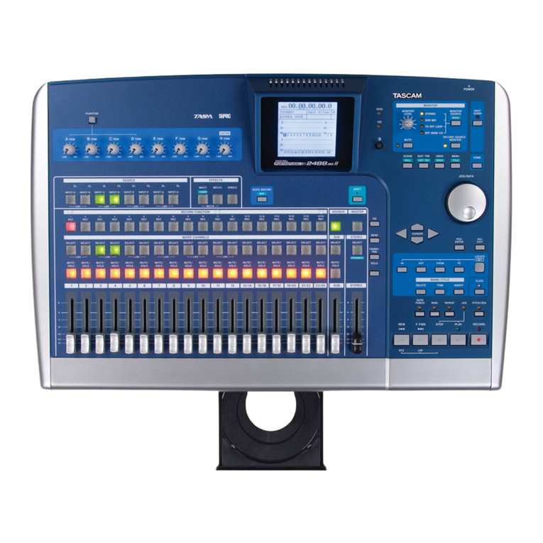 Tascam 2488MKII User manual