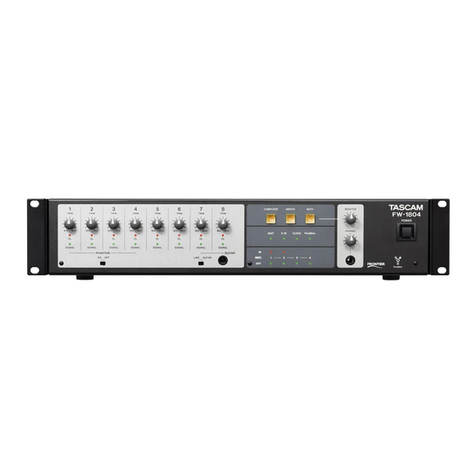 Tascam FW-1804 Application guide