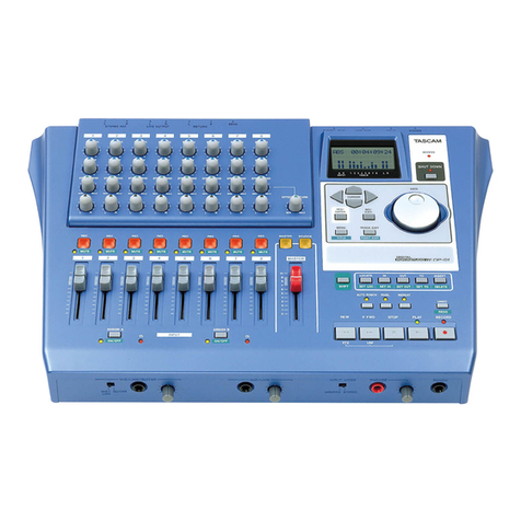 Tascam D00871320A User manual
