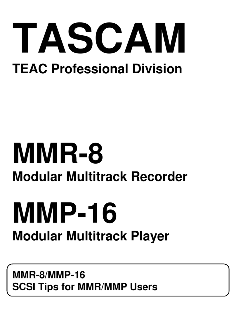 Tascam MMP-16 Assembly instructions Tascam MMP-16 Assembly instructions