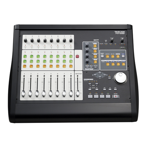 Tascam FW-1082 owner's manual