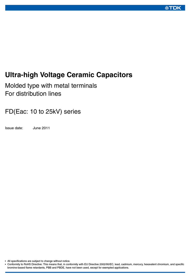 TDK Ceramic Capacitors FD Series Specifications