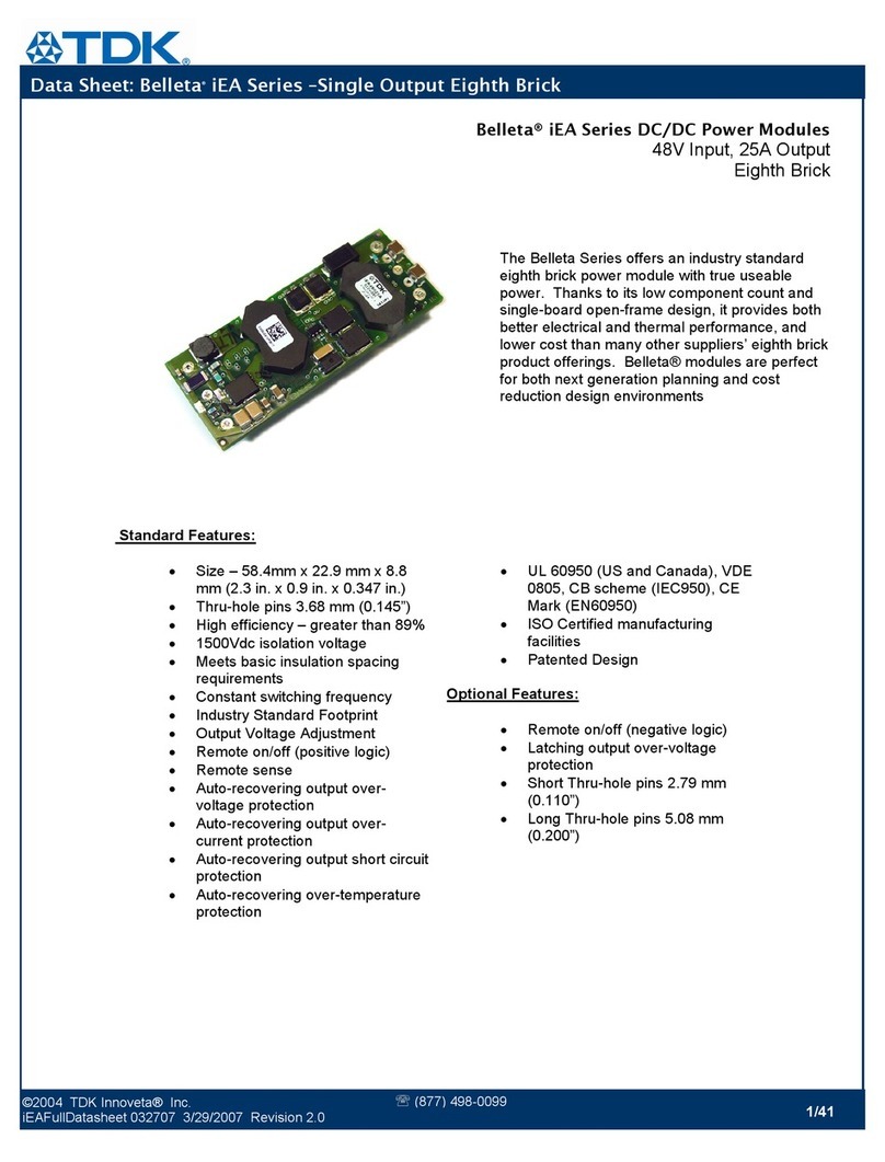 TDK Belleta iEA Series datasheet TDK Belleta iEA Series datasheet