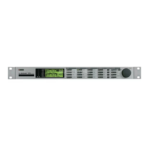 TC Electronic M3000 user manual
