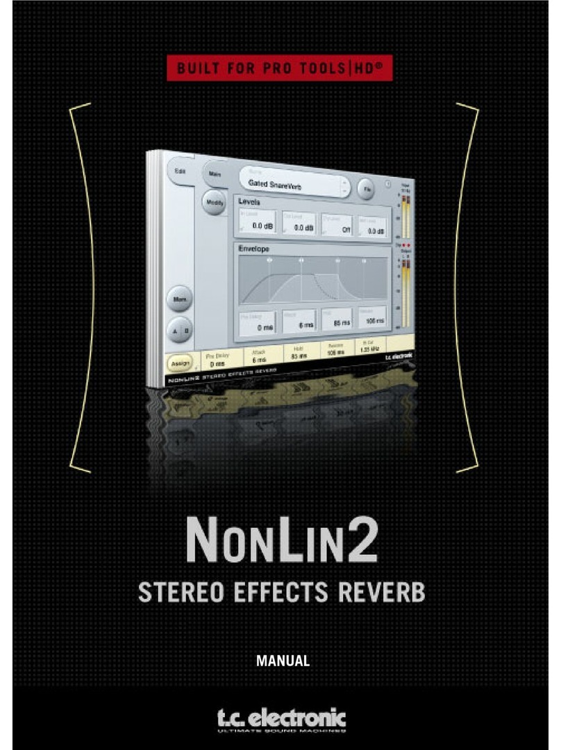 TC Electronic NonLin2 User manual
