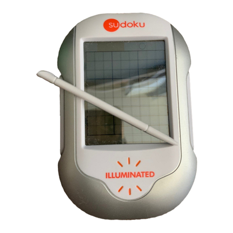 Techno Source Illuminated Sudoku User manual