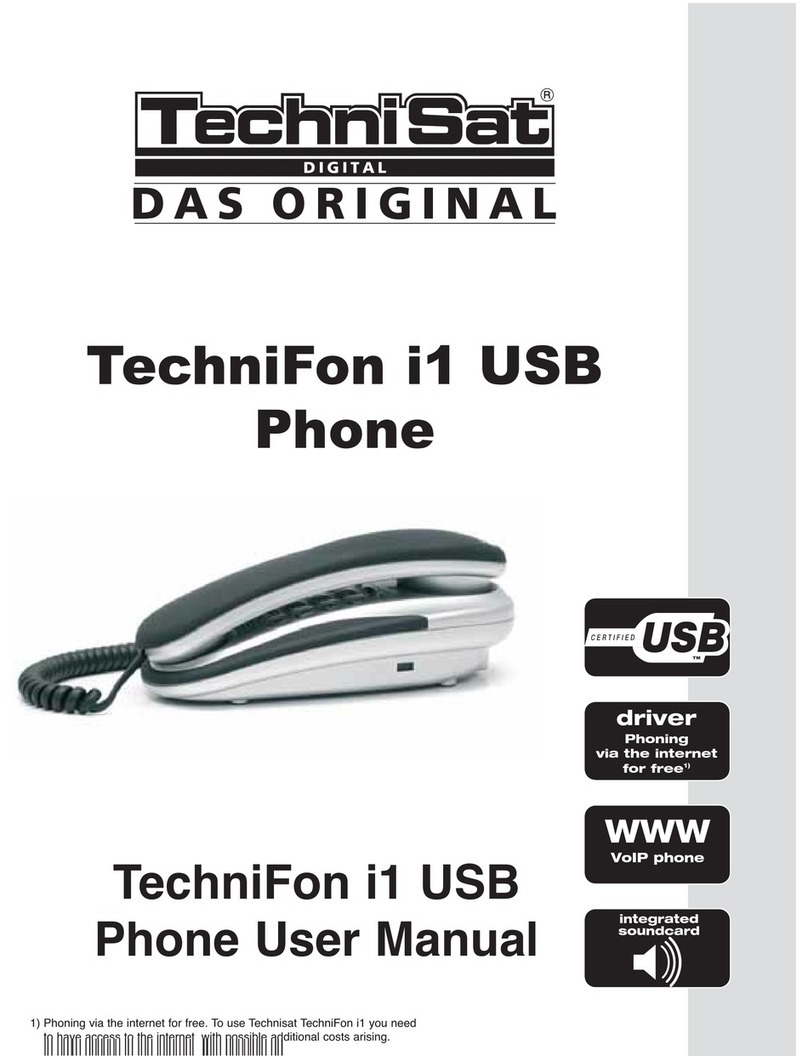 TechniSat TechniFon i1 user manual