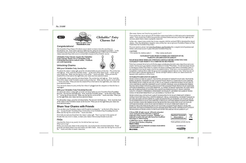Techno Source Clickables 21500 User manual