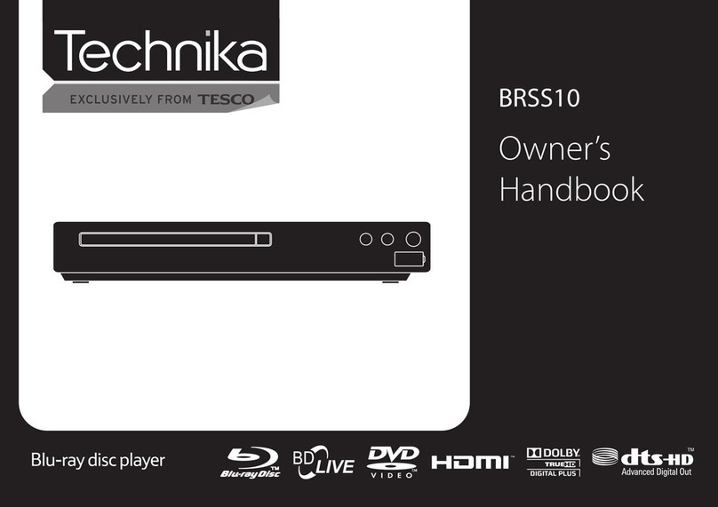 Technika BRSS10 Owner's handbook