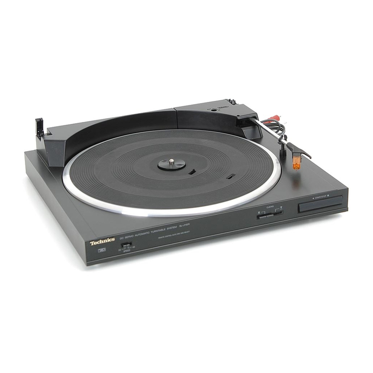 Technics SL-J110R User manual Technics SL-J110R User manual