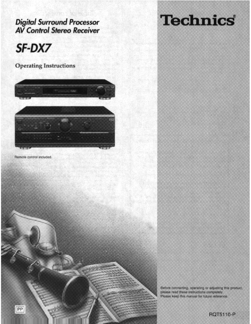 Technics RQT5110-P User manual Technics RQT5110-P User manual