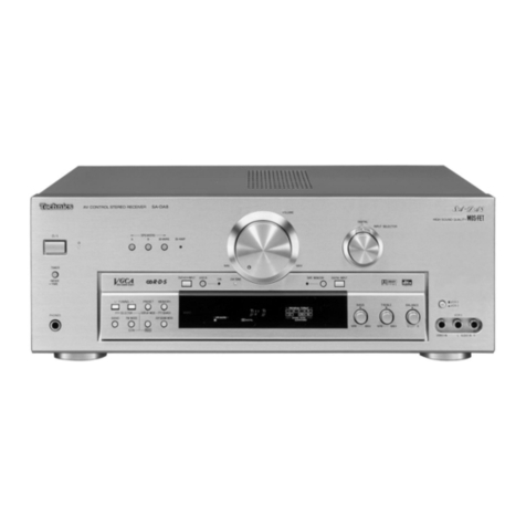 Technics SA-DA10 User manual