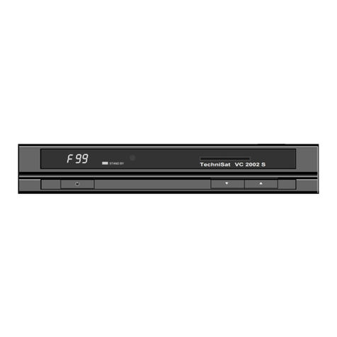 TechniSat VC 2002 S Operating instructions