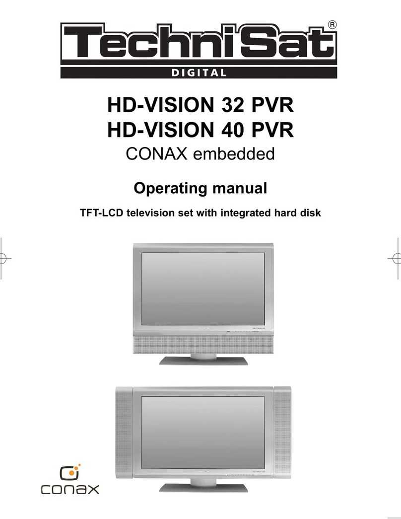 TechniSat HD-VISION 32 PVR User manual