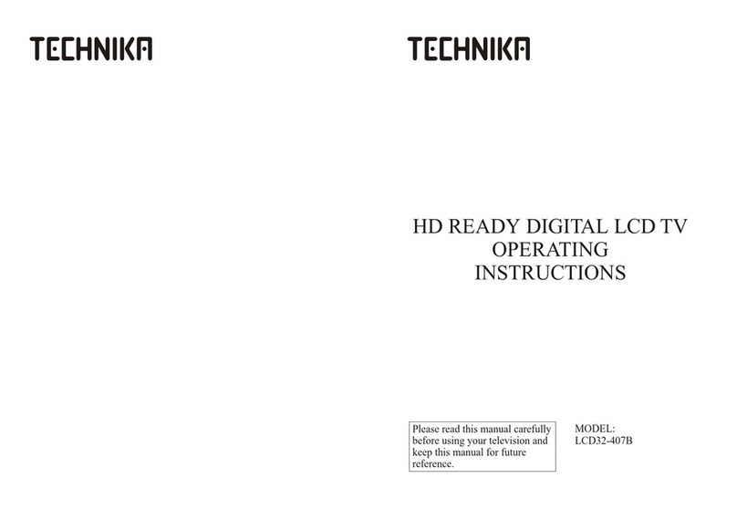 Technika LCD32-407B User manual Technika LCD32-407B User manual