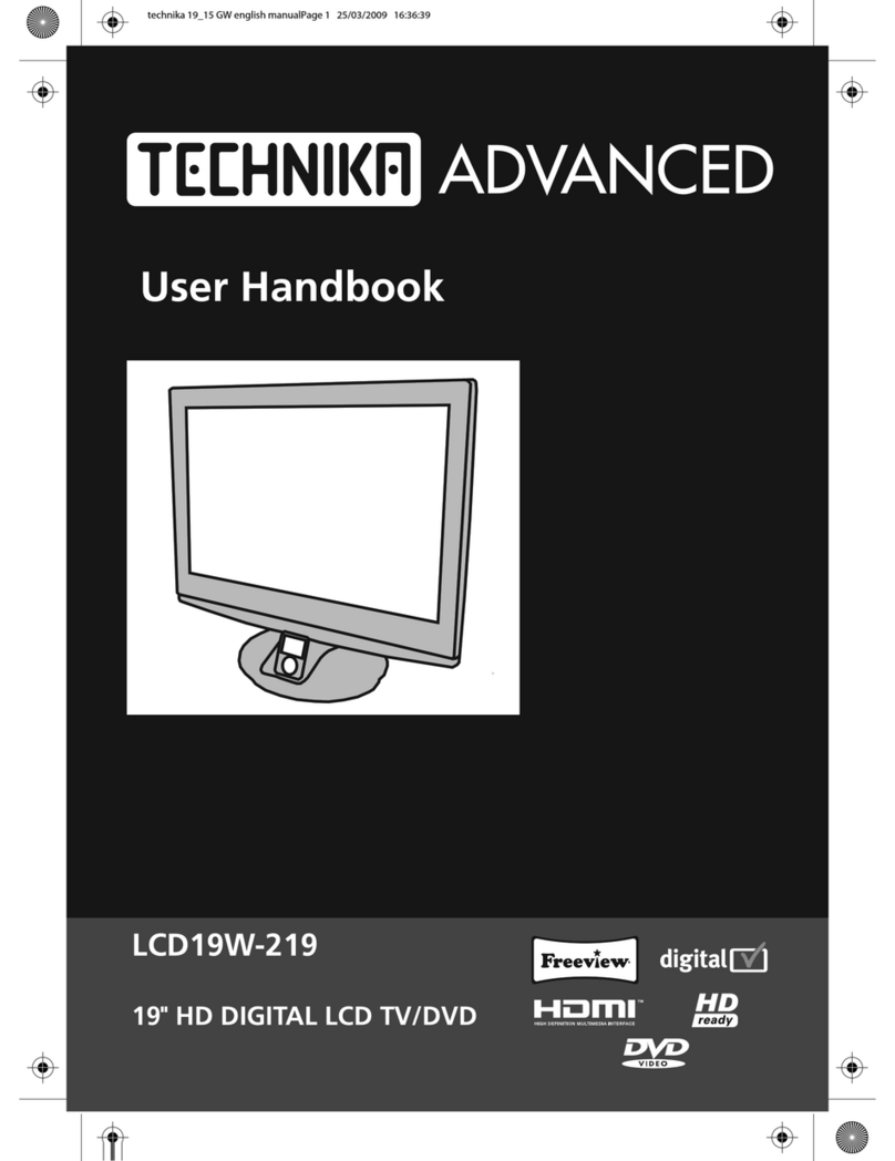Technika ADVANCED LCD19W-219 Instruction Manual