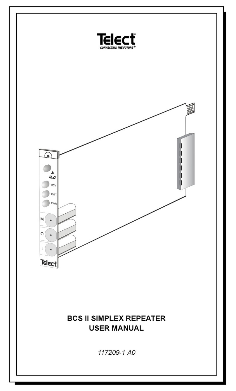 Telect BCS II user manual