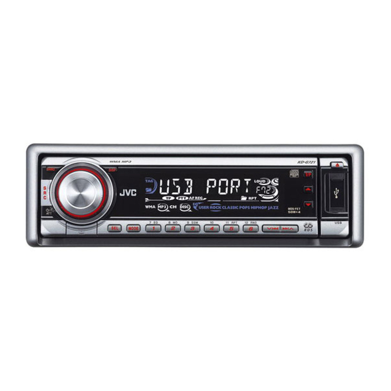 JVC KD-G721 instructions