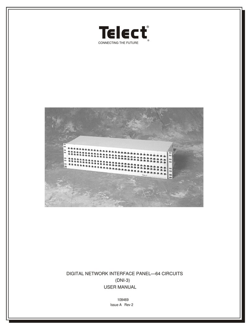 Telect T3 user manual