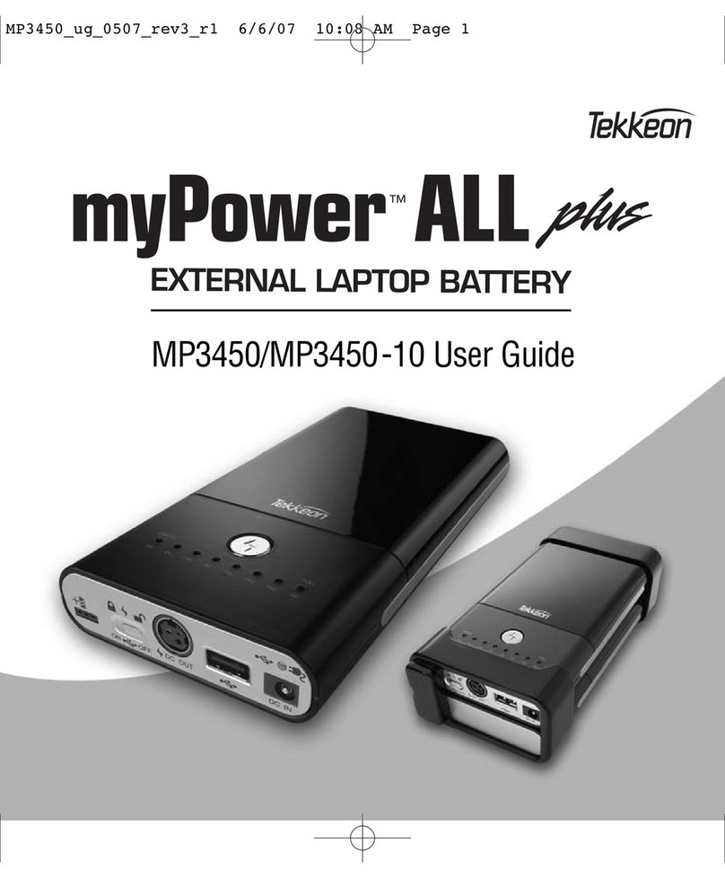Tekkeon MP3450 user guide