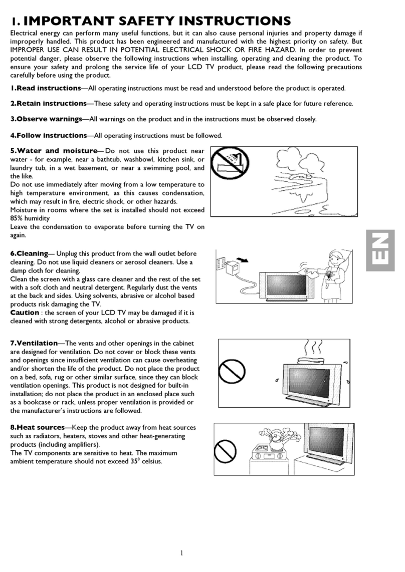 THOMSON 32LB115 owner's manual