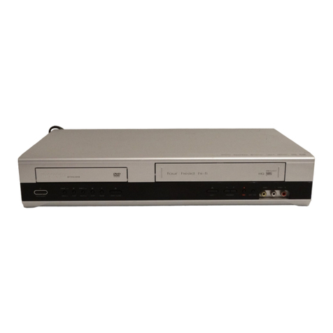 THOMSON DVD Player + TV Set + VCR owner's manual