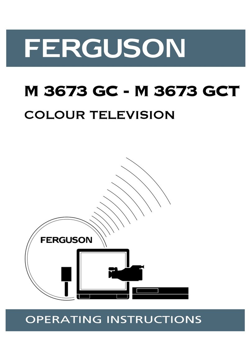 Ferguson M 3673 GC operating instructions