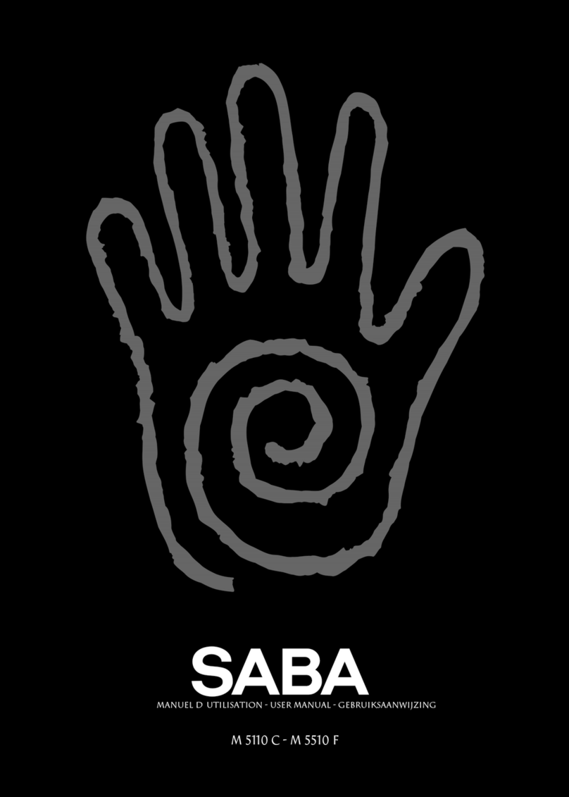 Saba Saba M5110C User manual