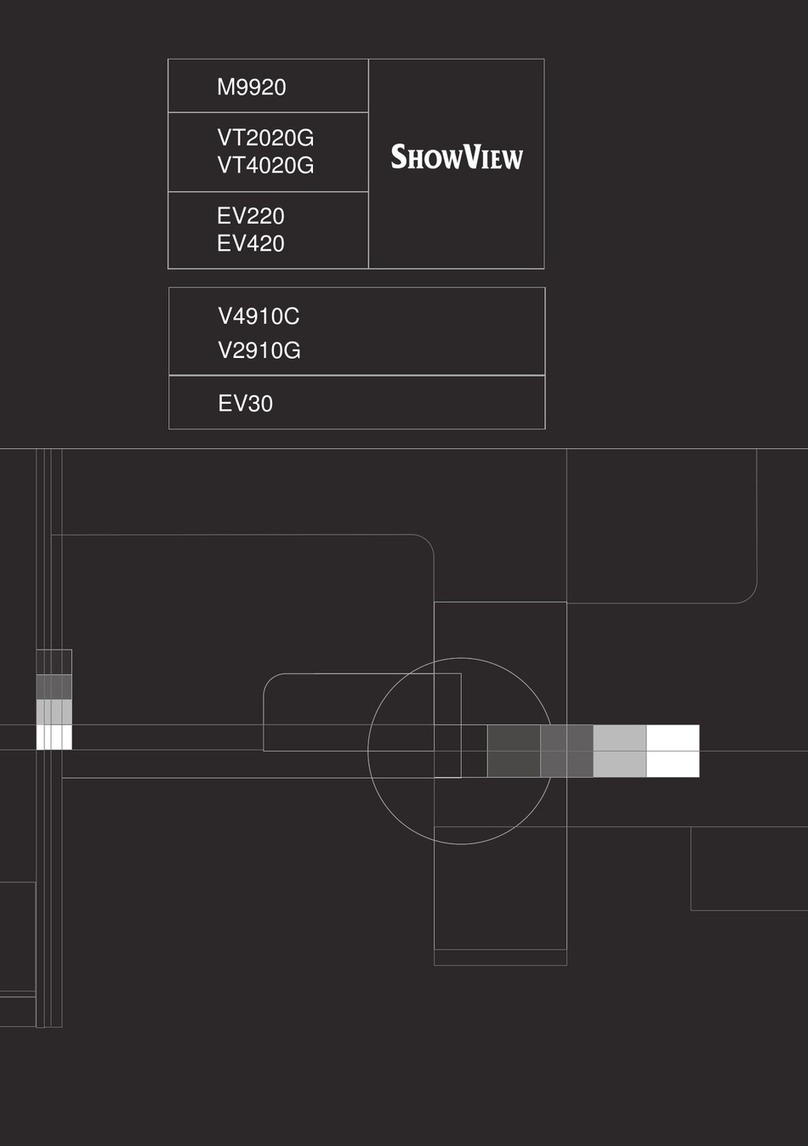 THOMSON ShowView EV220 User manual