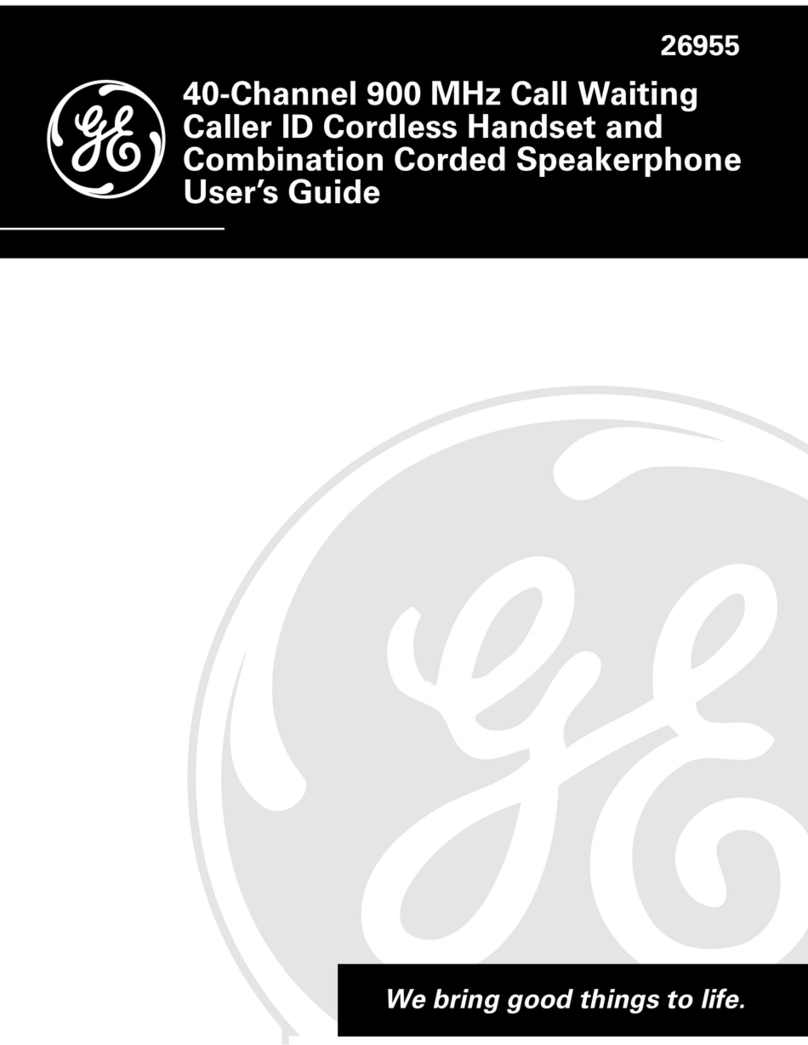 GE 26955 user guide