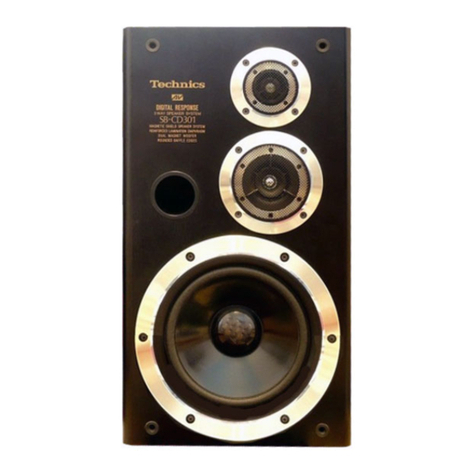 Technics SB-CD301 operating instructions