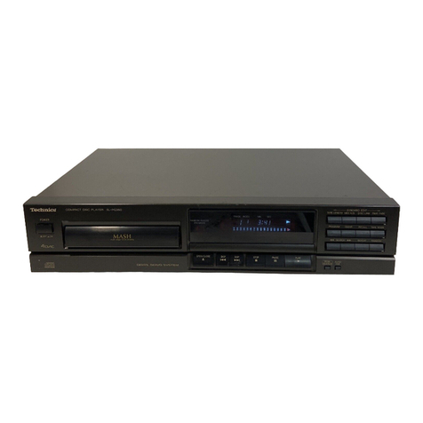 Technics SL-PG350 User manual