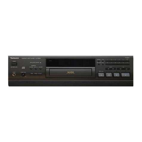 Technics SL-PS840 User manual