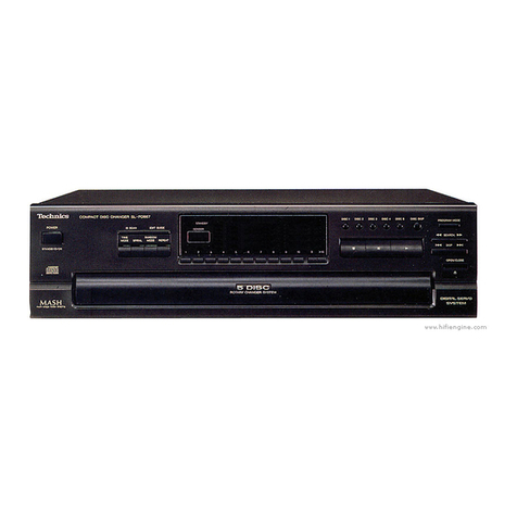 Technics SL-PD867 operating instructions