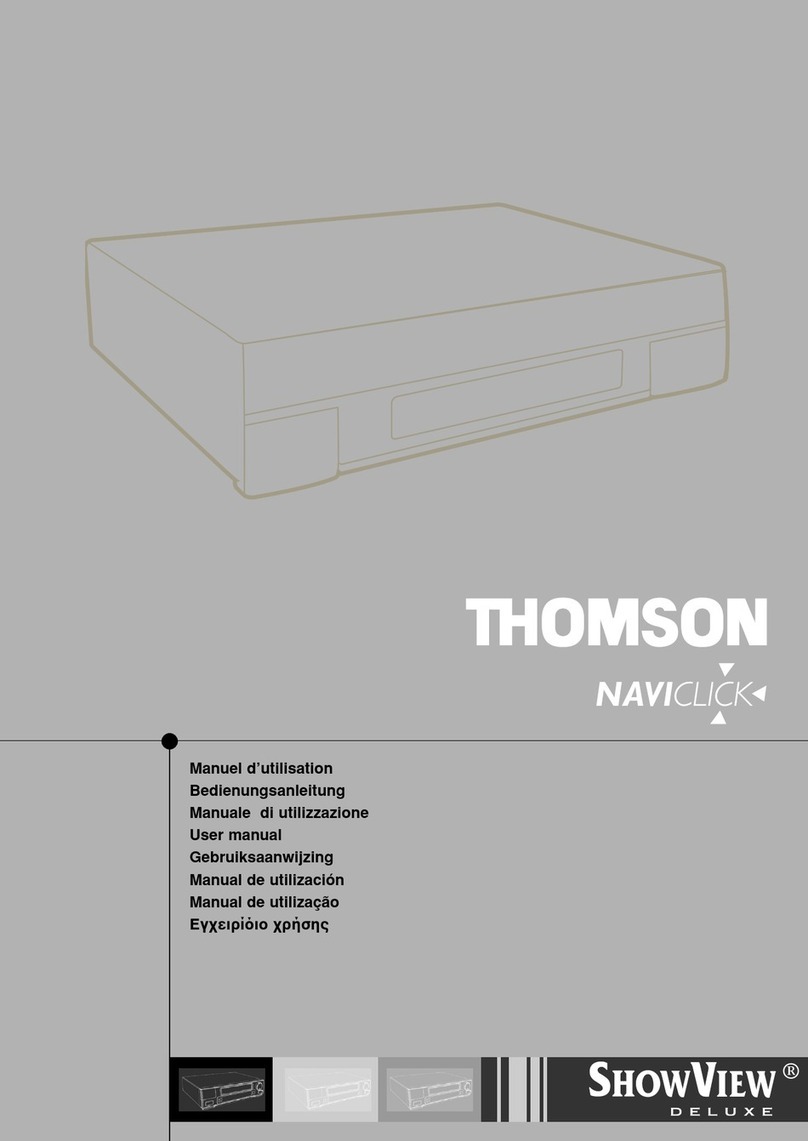 THOMSON NAVICLICK User manual