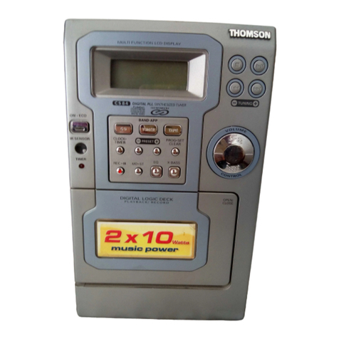 THOMSON CS84 User manual