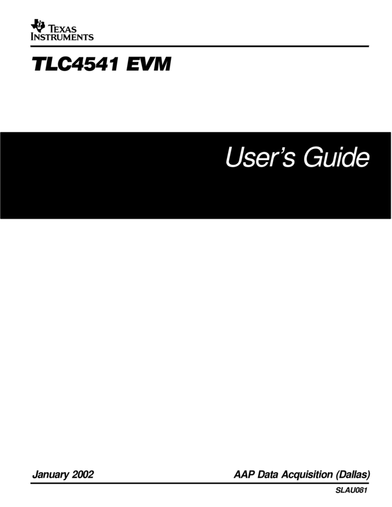 Texas Instruments SLAU081 User manual