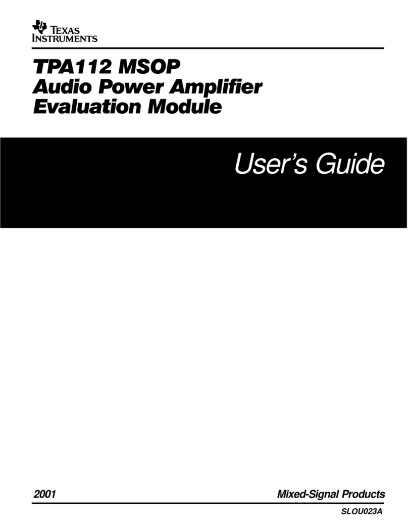 Texas Instruments SLOU023A User manual Texas Instruments SLOU023A User manual