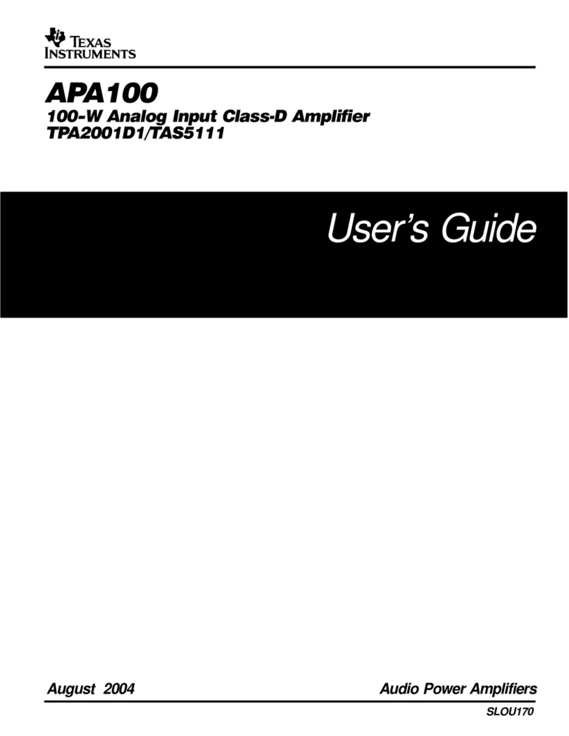 Texas Instruments APA100 user guide