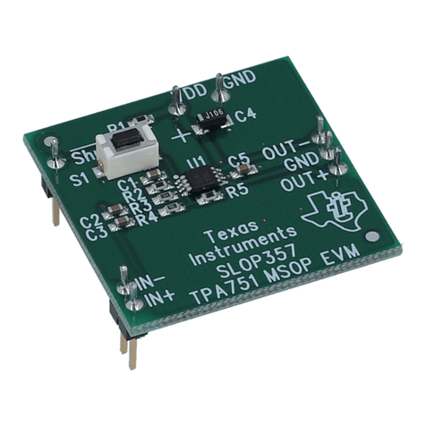 Texas Instruments TPA751 MSOP user guide